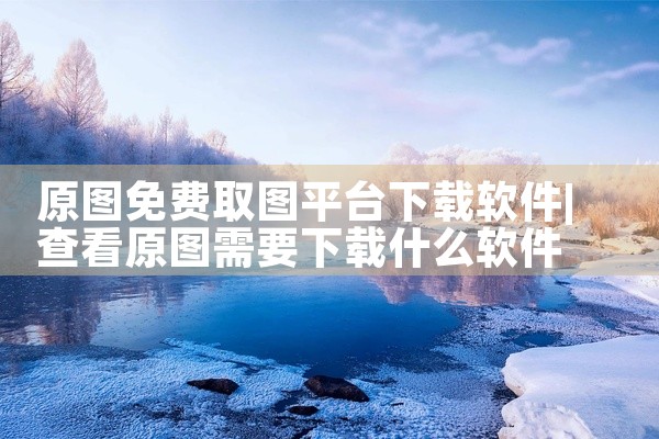 原图免费取图平台下载软件
